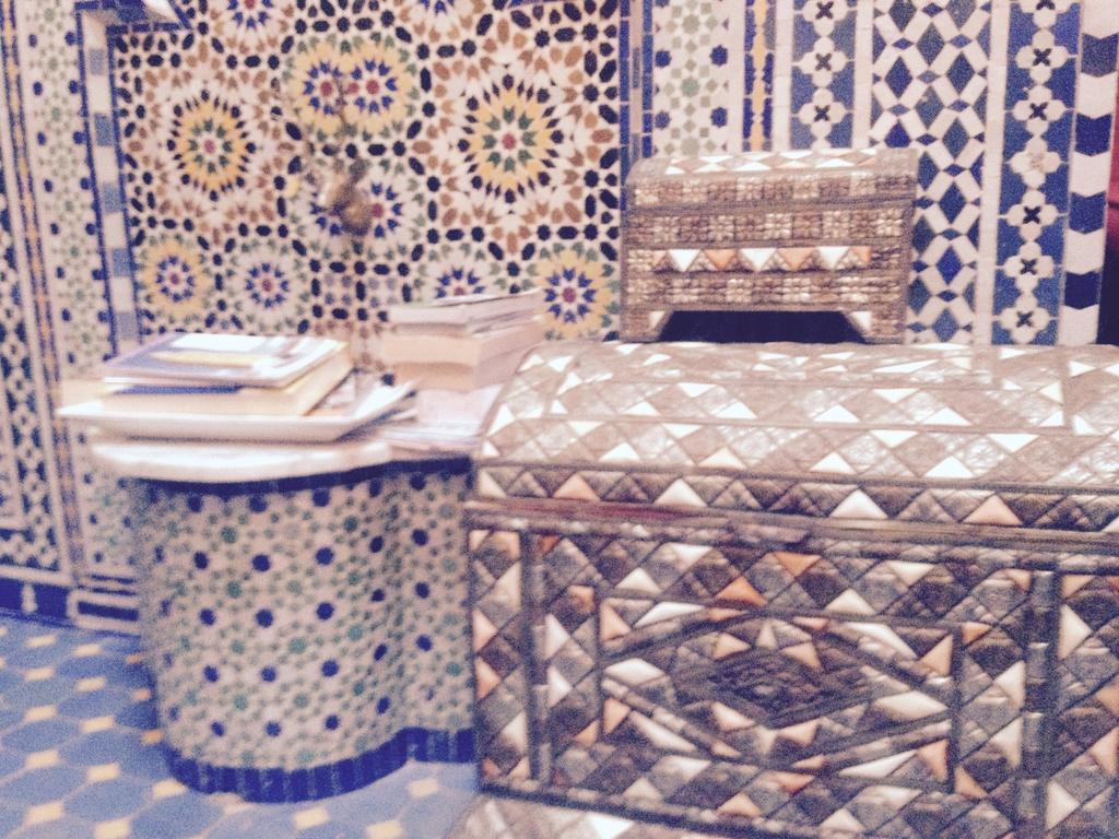 Riad Kasr Nada Fès Rom bilde